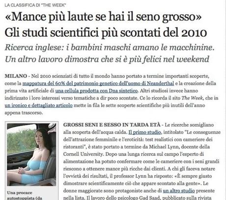 Per il Corriere son scontate