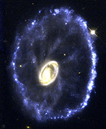 La velocità finita della luce e la posizione delle stelle in cielo