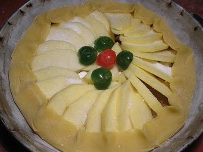 Prepariamo e congeliamo la Crostatina con mele, canditi e frolla alla crema di limoncello