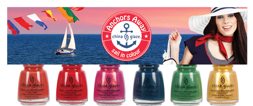 China Glaze: Anchor Away Spring Collection