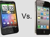 Confronto buio: Desire Apple iPhone test YourLifeUpdated