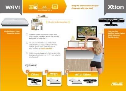 Asus WAVI Xtion. Kinect per pc