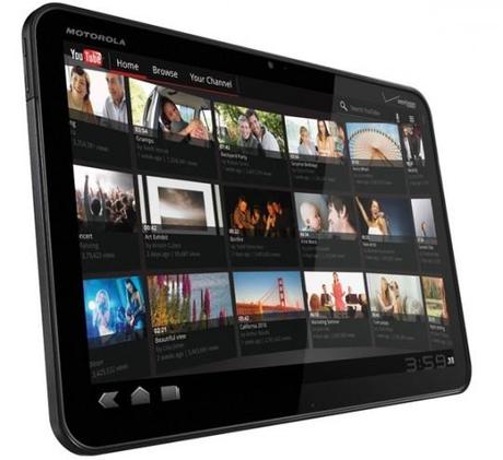 Motorola Xoom 540x495 Motorola Xoom: foto, caratteristiche, scheda tecnica del tablet di Motorola