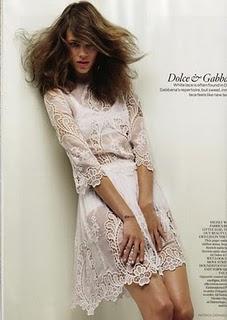Freja Beha Erichsen in Dolce & Gabbana