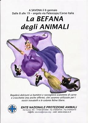 la Befana degli Animali a Savona