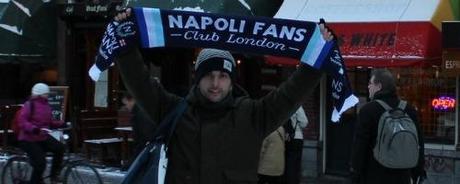 Inter-Napoli, a San Siro con Napoli Fan Club London