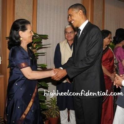 Sonia Gandhi ed Obama