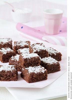 Brownies al cocco