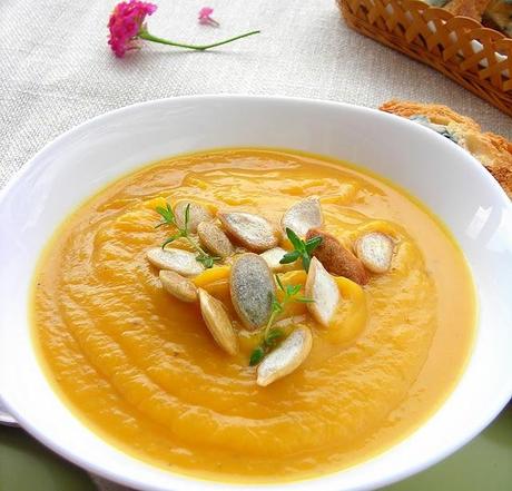 Crema di Zucca Ungherese e Zenzero in Pentola a Pressione