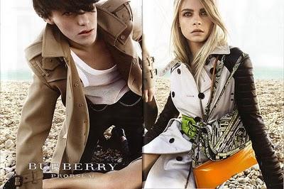 Burberry Prorsum campagna pubblicitaria primavera-estate 2011 / Burberry Prorsum spring-summer 2011 ad campaign