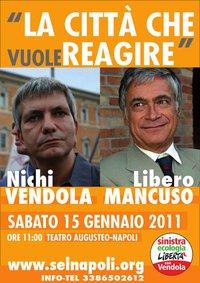 nichi vendola a napoli