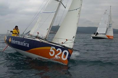 Andrea Pendibene su Intermatica fa rotta sulla Transat 6,50