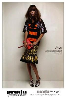 Prada Spring Summer 2011... nel guardaroba di Moda in Segni