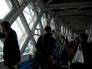 TOWER BRIDGE EXHIBITION ponte famoso Londra visto 