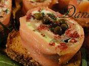 Crostini girelle salmone