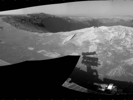 Opportunity trova il suo campo di calcio…