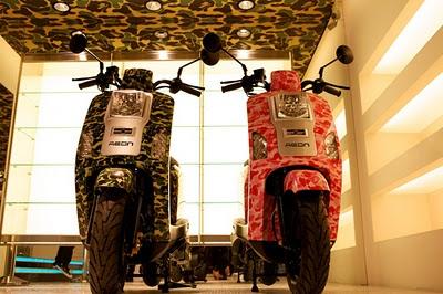 A Bathing Ape x Aeon Scooter 