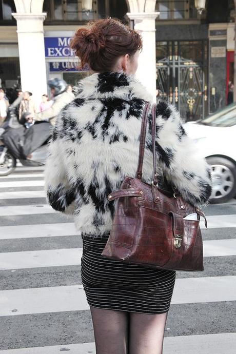 In the Street...Vintage Fur, Paris