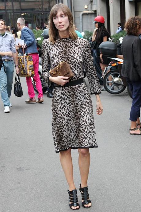 In the Street...Dots, Stripes, Leopard print...Anya Ziourova