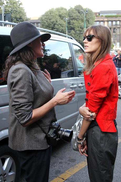 In the Street...Red Velvet, Via Luca Beltrami, Milan