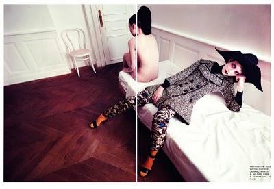 HAT TRICK... Numero China #5 January February 2011 by Sofia Sanchez & Mauro Mongiello with Tao Okamoto.