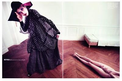 HAT TRICK... Numero China #5 January February 2011 by Sofia Sanchez & Mauro Mongiello with Tao Okamoto.