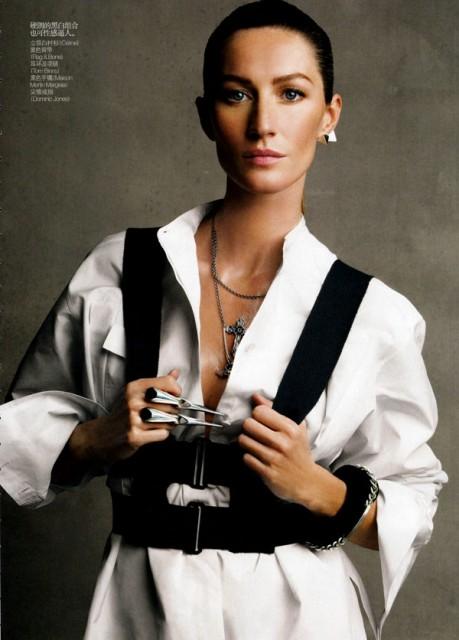 Gisele Bundchen per Vogue China 2011