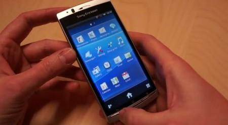 Xperia ARC: il Design e l’interfaccia utente