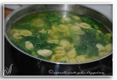 Orecchiette con cime di rapa!