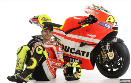 Valentino Rossi e Ducati a Madonna di Campiglio per il Wrooom 2011