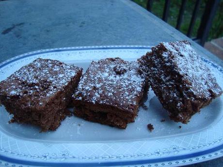 Brownies alle noci e miele