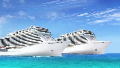 Norwegain Escape e Norwegian Bliss le due nuove mega navi di Norwegian Cruise Line