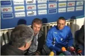 Clamoroso in Bulgaria. Petev aggredito in conferenza stampa