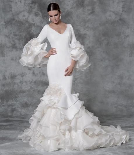 La sposa flamenca 2014 di Vicky Martin Berrocal supera i confini dell'Andalusia