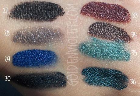 Swatches! ~ Soul colour di Astra, collezione Ciak