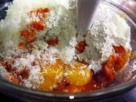 Gnocchi di zucca al casera stagionato