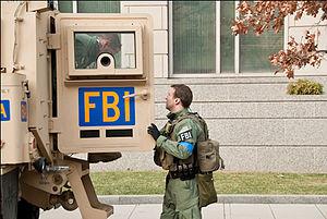 English: FBI agents from the Washington Field ...