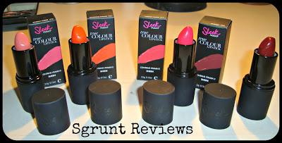 Rossetti - Sleek MakeUp (Barely there, Tangerine Scream, Candy Cane, Cherry)