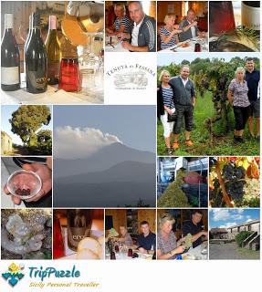 Wine tour&tasting; e folk siculo a Tenuta di Fessina in tempo di vendemmia