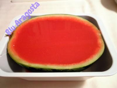 Watermelon and vodka  jelly: gelatina di anguria e vodka