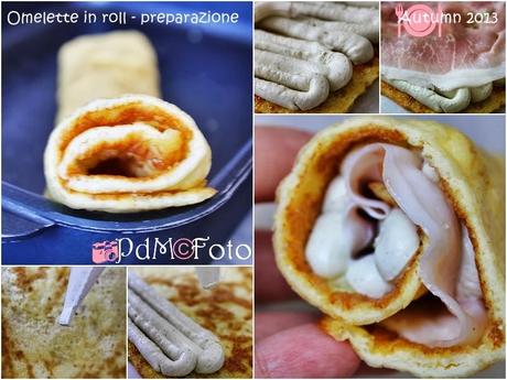 Omelette in roll