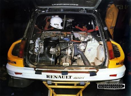 Renault 5 Turbo Engine