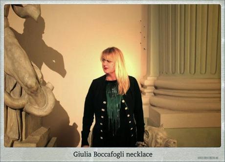 DRESS MIX EVENT. GIULIA BOCCAFOGLI NECKLACE