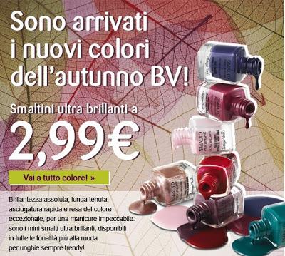 Bottega Verde: Smaltini ultra brillanti a soli 2,99 euro. Parola d'ordine: rifornimento!