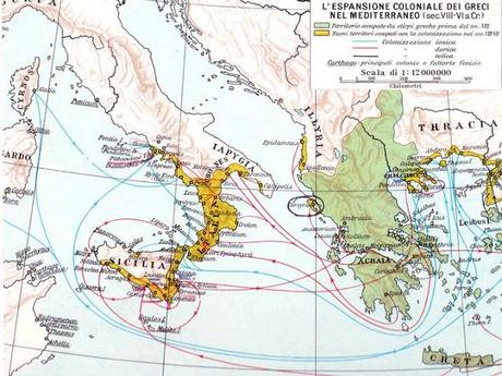 La colonizzazione della Magna Grecia