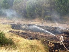 Bari/ Parco dell’Alta Murgia. La Brigata Pinerolo ancora sul fronte degli incendi