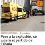 Sport ultime notizie calcio: l'ambulanza allo stadio di Maiorca