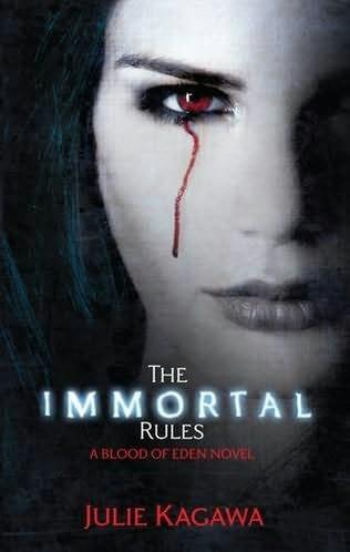 book cover of   The Immortal Rules    (Blood of Eden, book 1)  by  Julie Kagawa