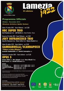 Lamezia Jazz XI edizione Lamezia Terme dal 19 Ottobre al 3 Novembre