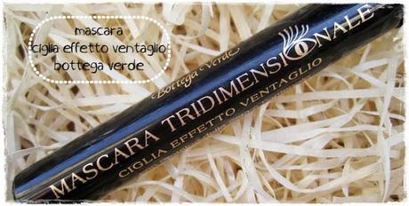 [Bottega Verde] Mascara tridimensionale effetto ciglia a ventaglio